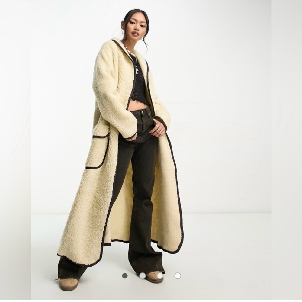 We The Free Cream Teddy Jacket